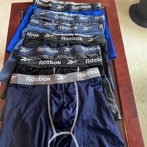 Bundle of 7 Reebok athletic boxer briefs + bonus 3 pairs - Medium